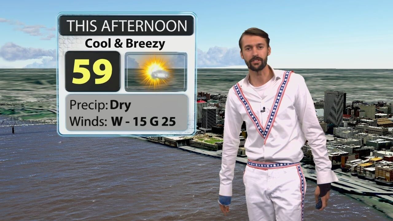Matthew Wine's Friday afternoon forecast